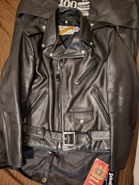 Schott NYC Other - SCHOTT NYC 118 Motorcycle Leather Jacket Men size 40 Brand New